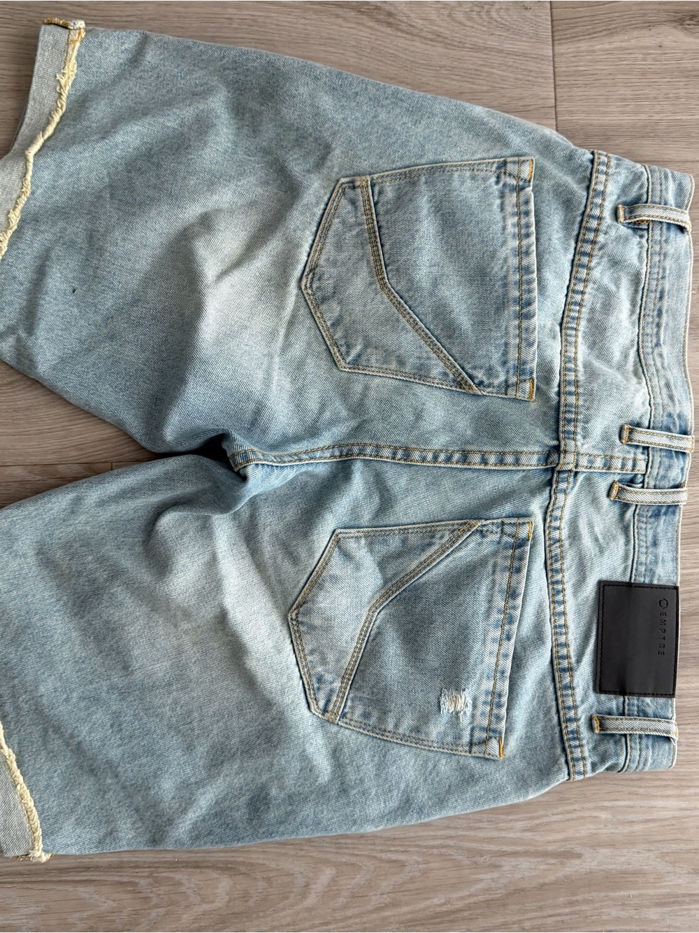 Empyre Light Blue Relaxed Fit Men's Jeans